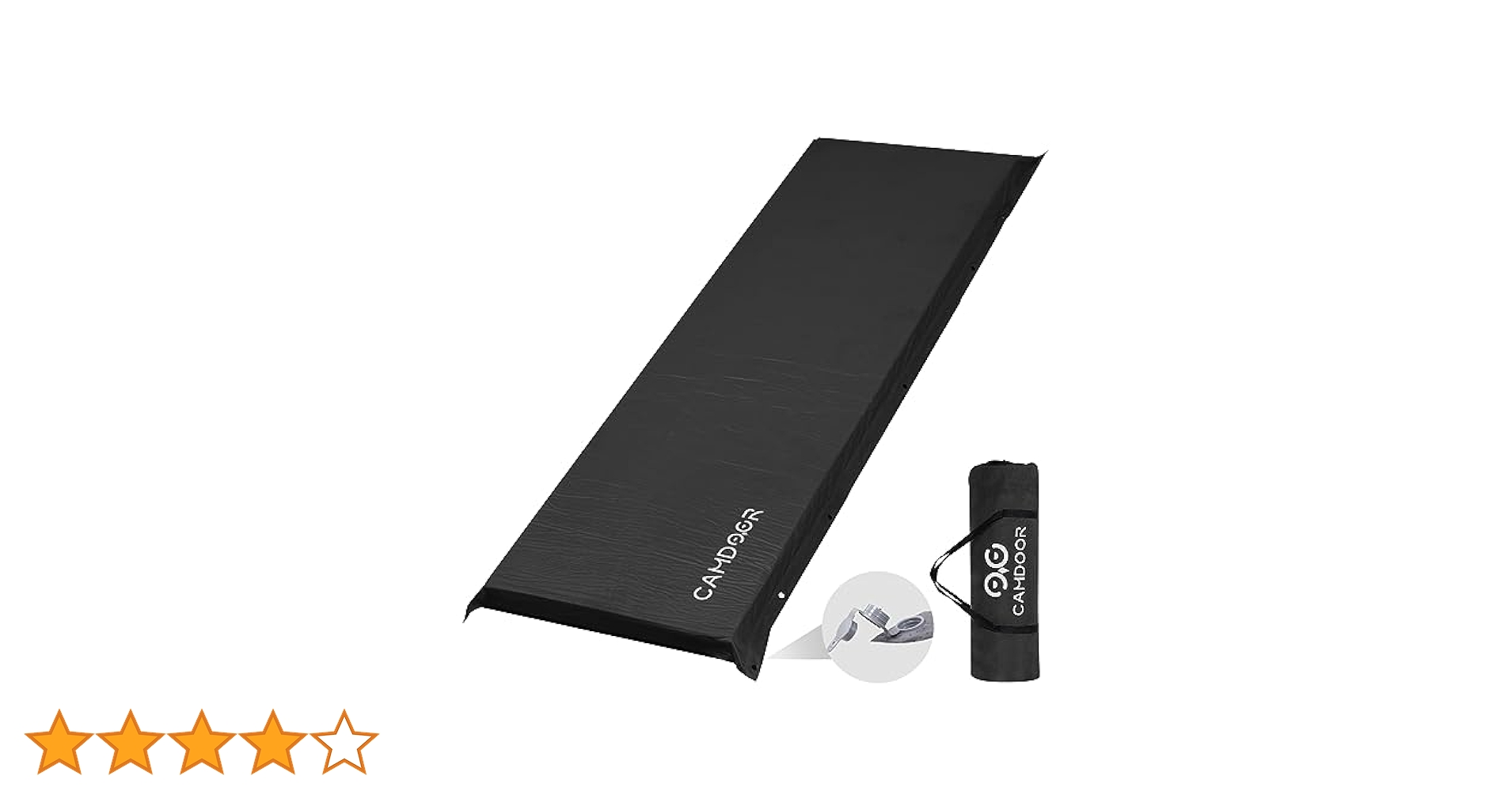 CAMDOOR インフレーターマット8cm 収納ケース付き　2個セット CAMDOOR インフレーターマット8cm 収納ケース付き 2個セットの